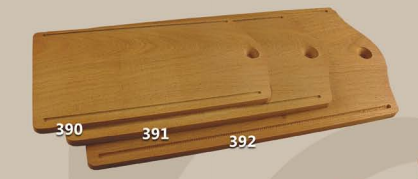 TABLITA P/PICAR 16X30 C/RANURA ALGA