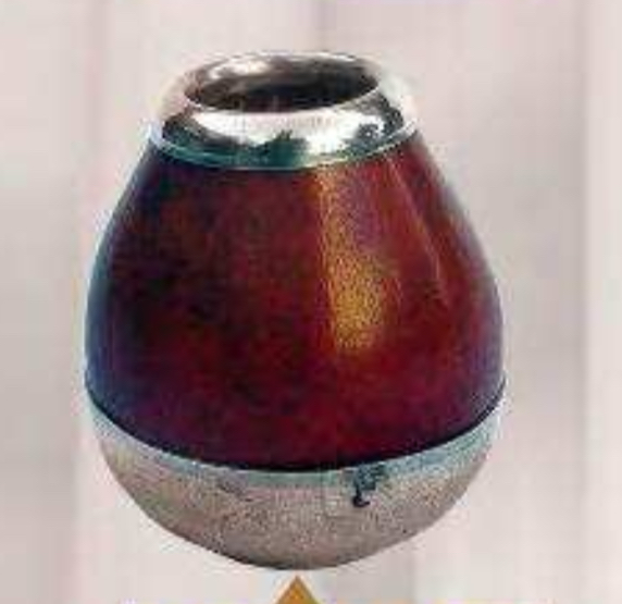 MATE CALABAZA C/VIROLA Y BASE