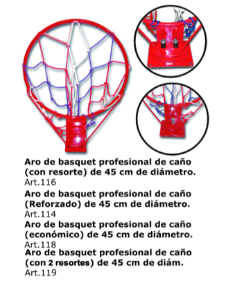 ARO BASQ. PROFES. CAñO REFORZADO