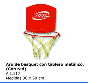 ARO BASQU. C/ TABL. /METALICO C/ RED