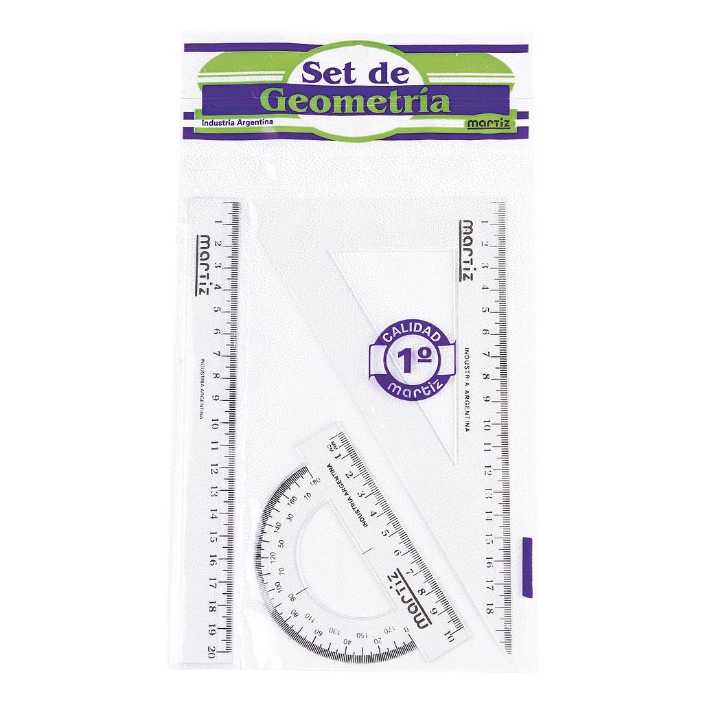 JGO DE GEOMETRIA X3 PIEZAS