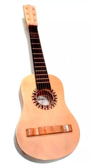 GUITARRA DE MADERA N2 (63CM X 21CM) /22 abajo