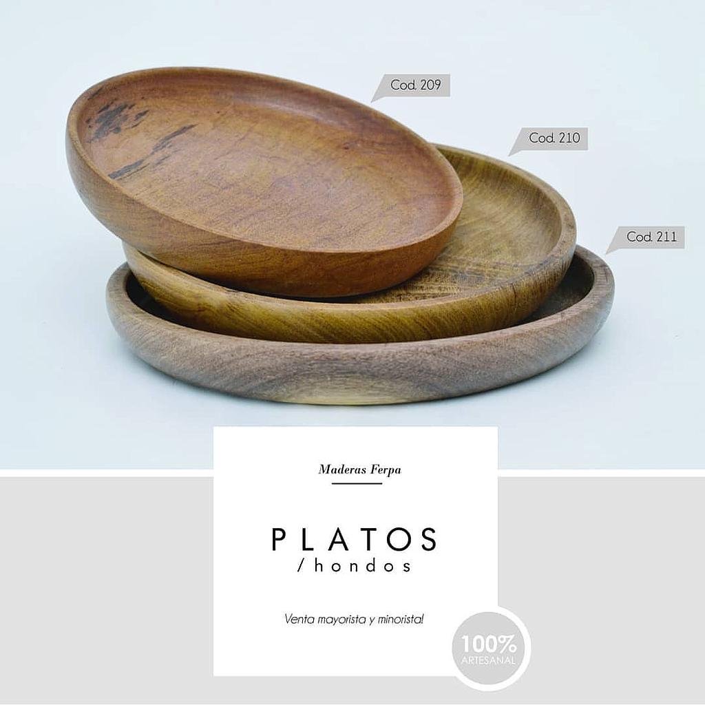 PLATO HONDO DE 20CM