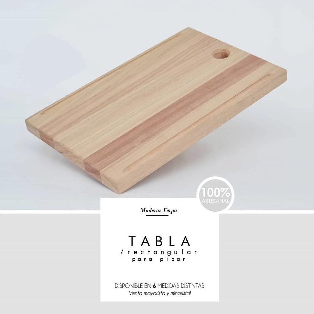 Tabla para Picar N°6 28x55 c/ranura