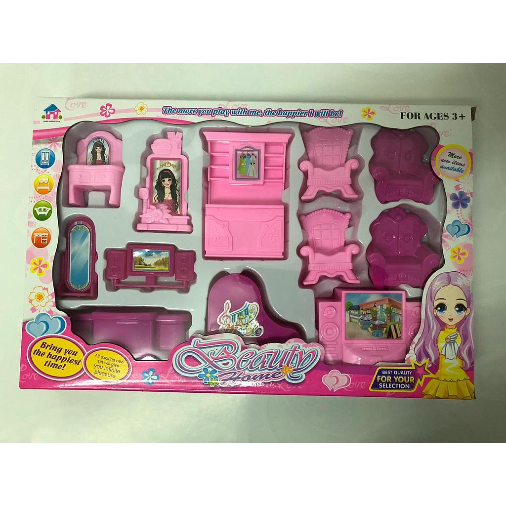 Conjunto de Muebles x12pcs (32x21cm)/ 15 medio/