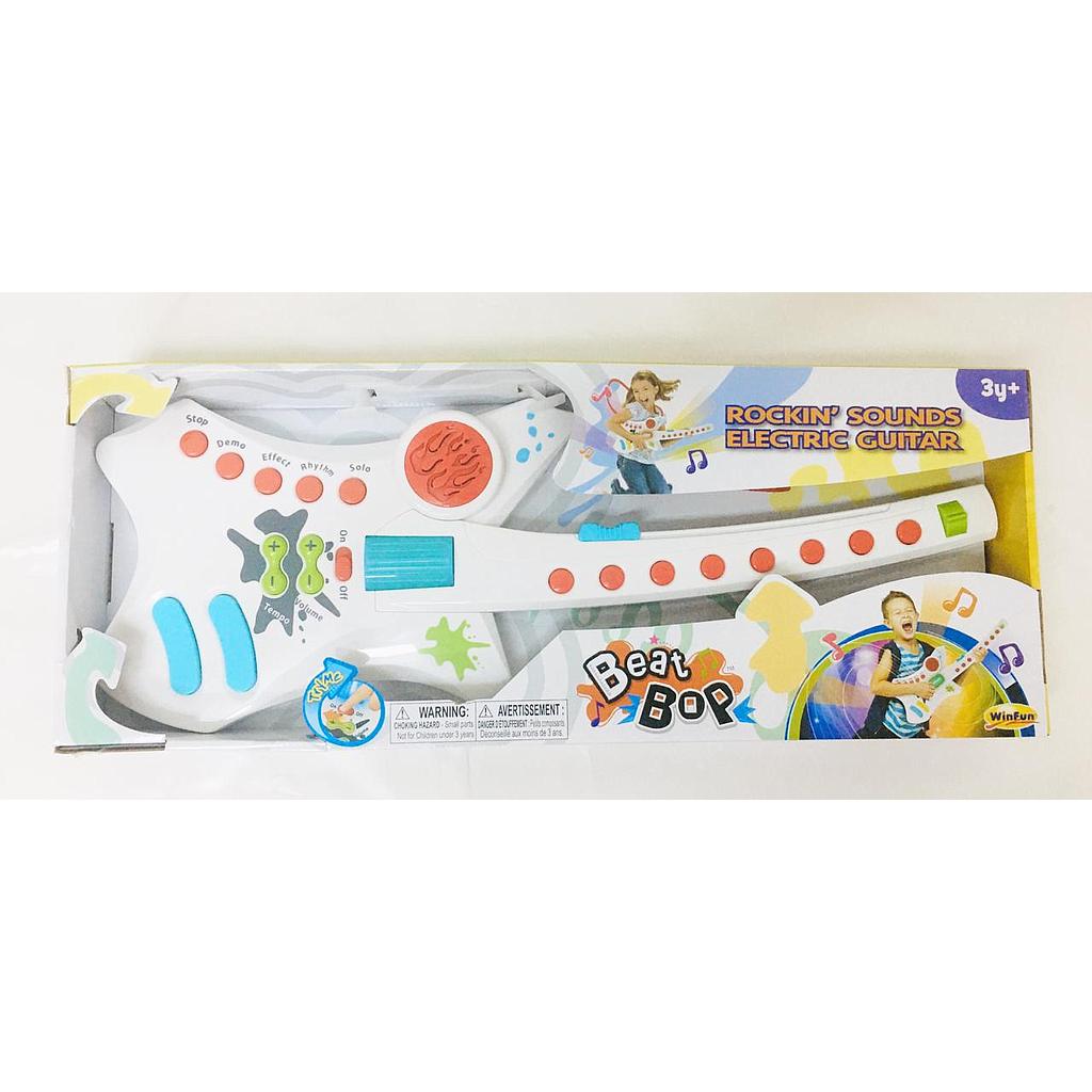 Guitarra eléctrica c/sonido/68cmX25,5cm/16medio