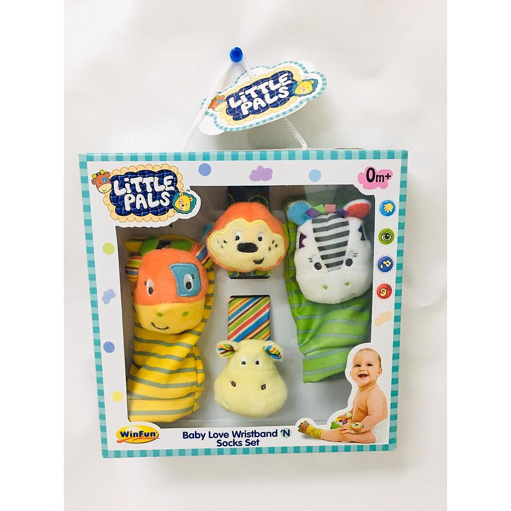 Set bebe medias + muñequeras/16medio