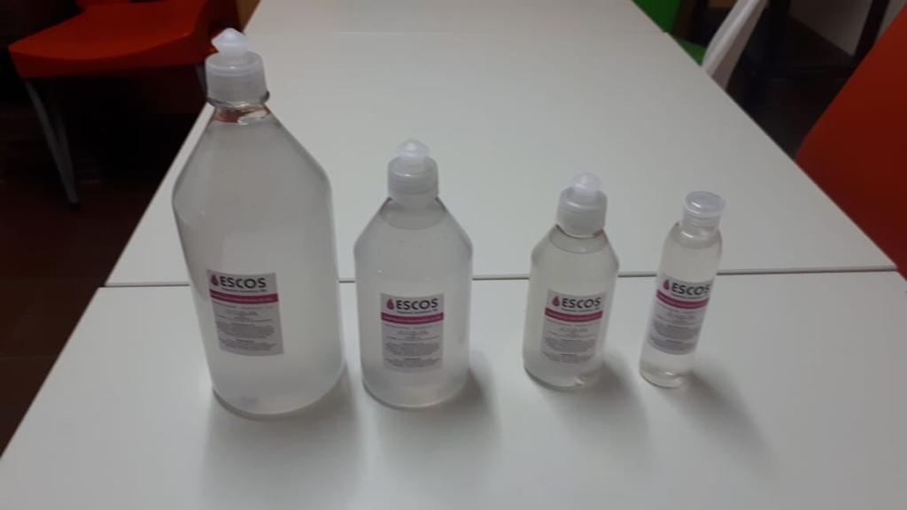 solucion sanitizante en gel 500ml