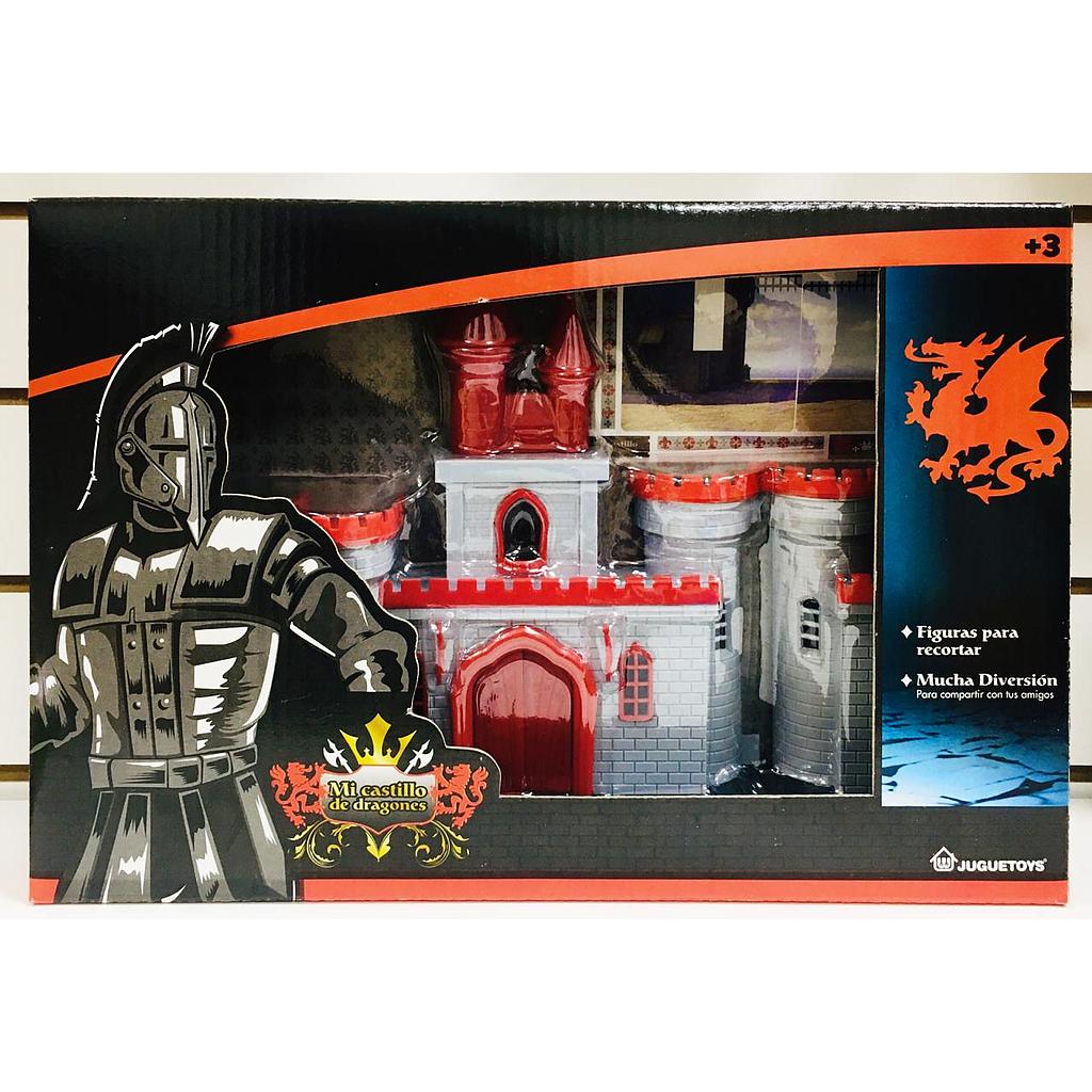 CASTILLO MAGICO DRAGONES 45x30cm