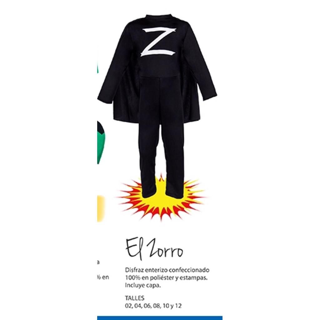 Disfraz El Zorro