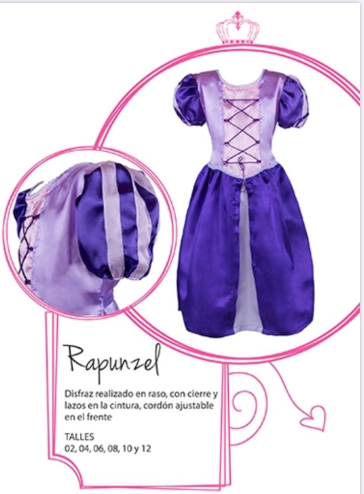 Disfraz Rapunzel