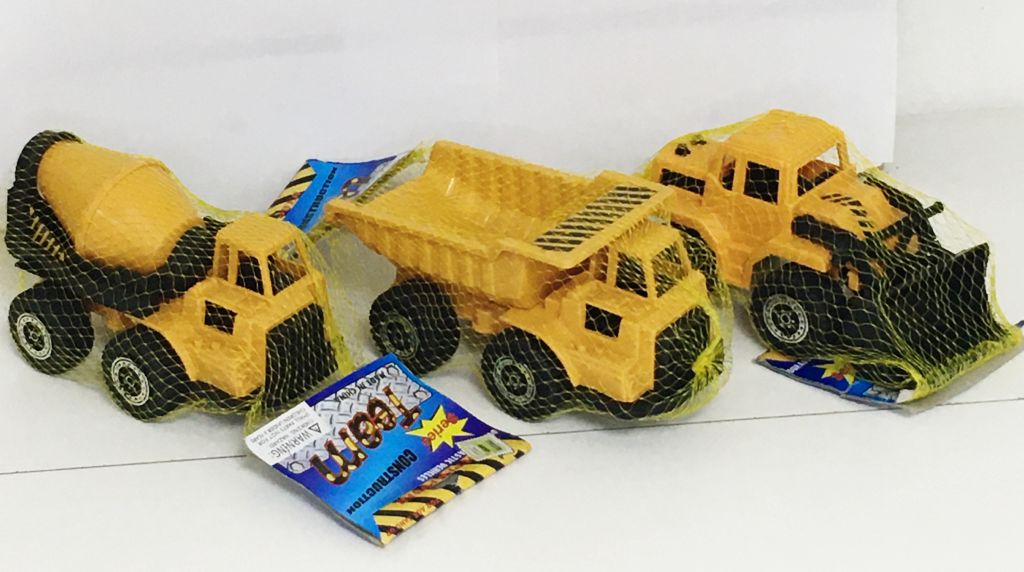 camiones de construccion 3 modelos(15cmX9cm)/ 15 abajo