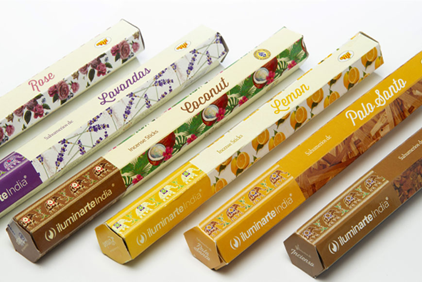 Hexagonal Iluminarte India x unidad