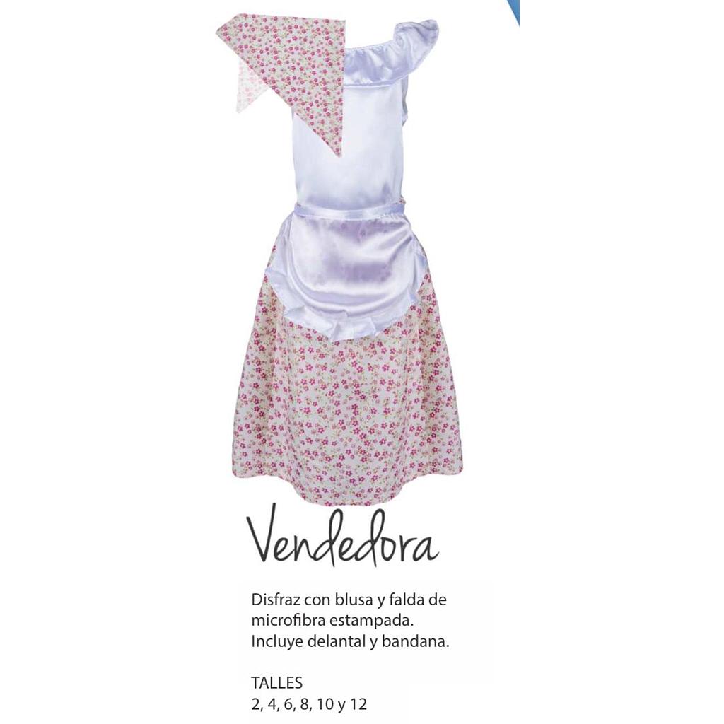 Disfraz Vendedora 