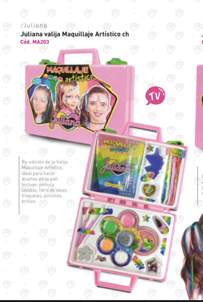 valija juliana maquillaje artistico chica