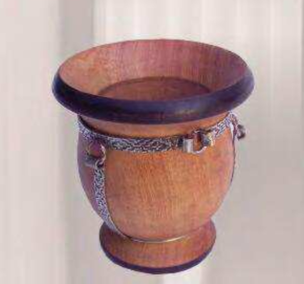 Mate bocon c/ alpaca (algarrobo)