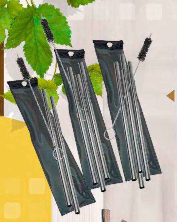 Sorbete recto X4 uni. inoxidable.