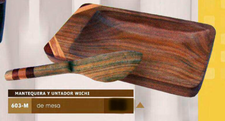 Mantequera y untadoe wichi 