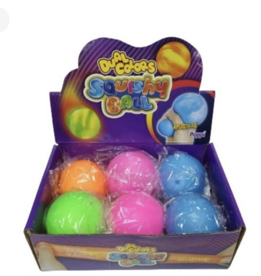 squishy ball (caja x6)
