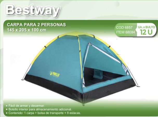 CARPA PARA 2 PERSONAS 145 X 205 X 100 cm