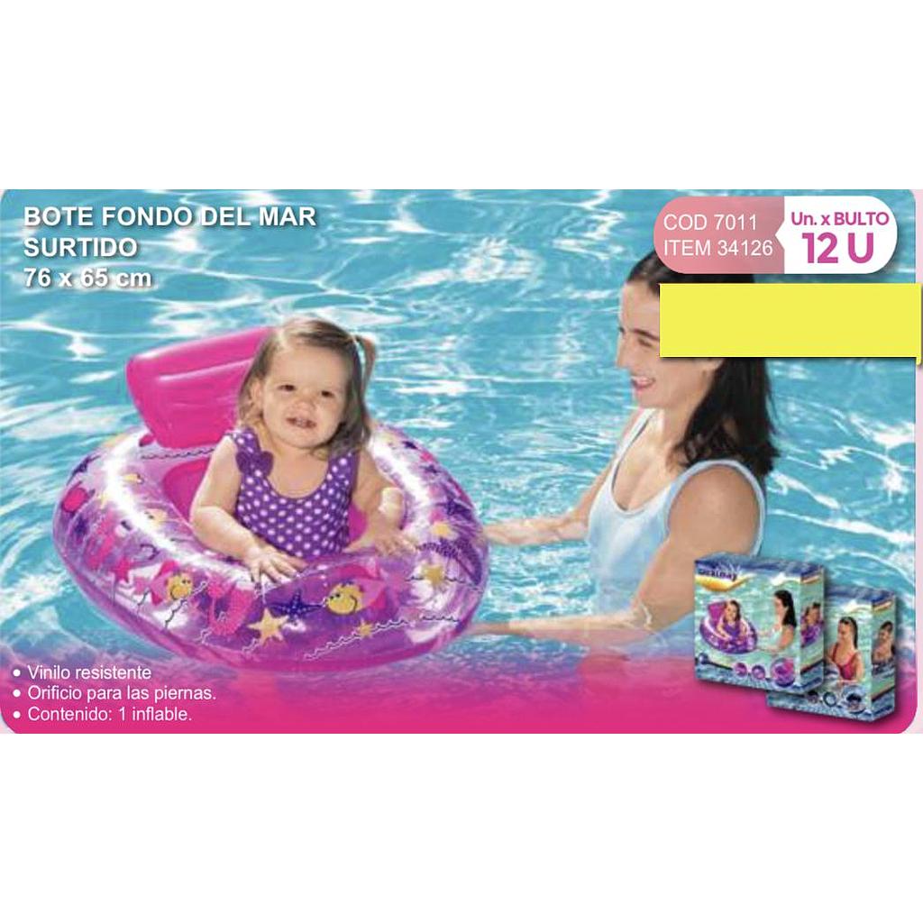 bote fondo del mar surtido 76 x 65 cm