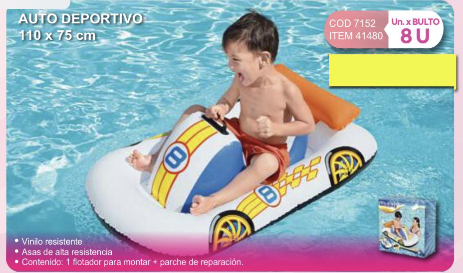 auto inflable deportivo