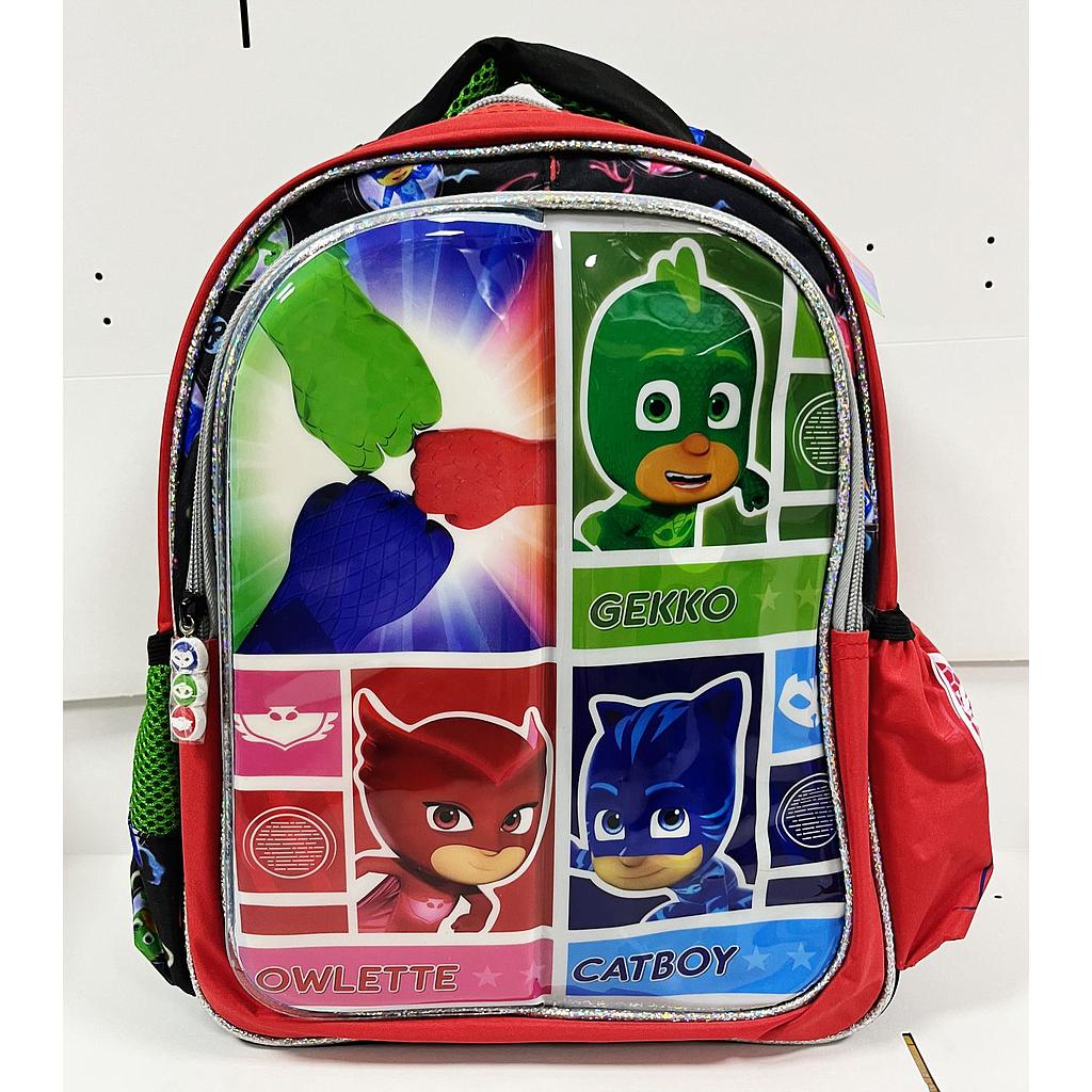 Mochila espalda , jardin , Frente tipo libro