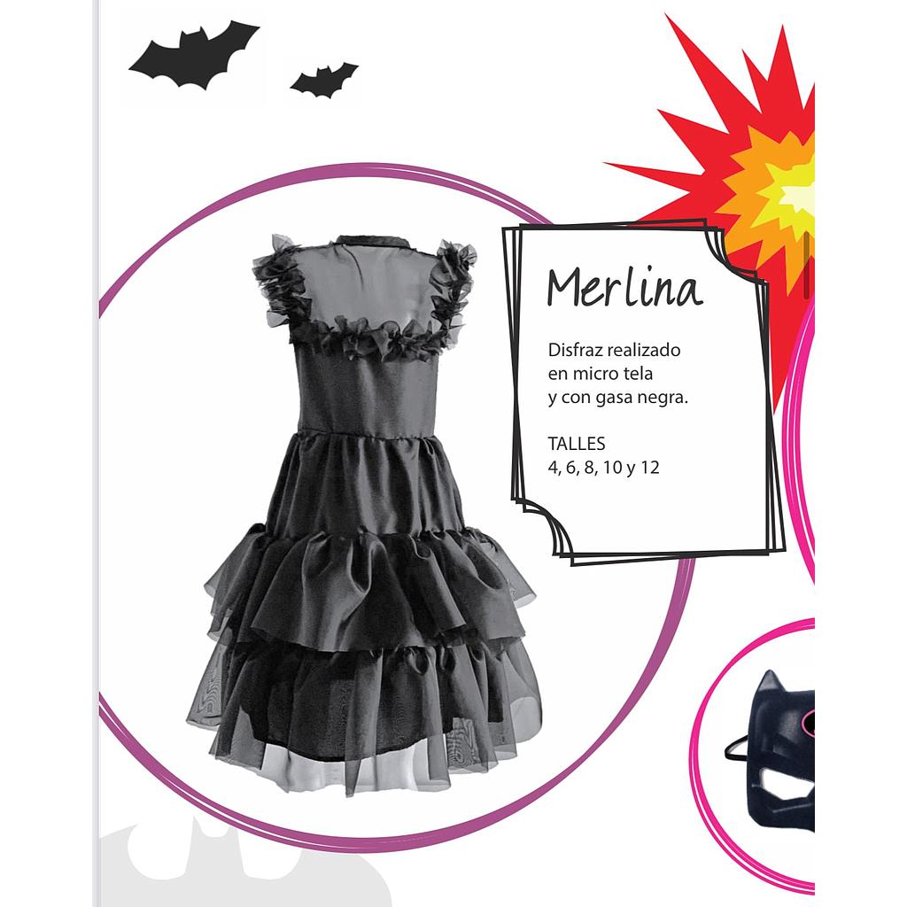 Disfraz Merlina