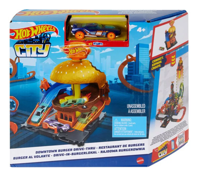 HOT WHEELS CITY BURGUER BLITZ