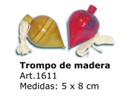 TROMPO DE MADERA