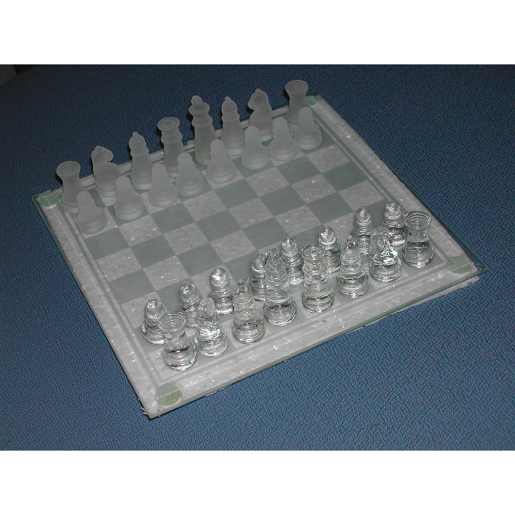 AJEDREZ CRISTAL (21x21)/Z/30ABAJO