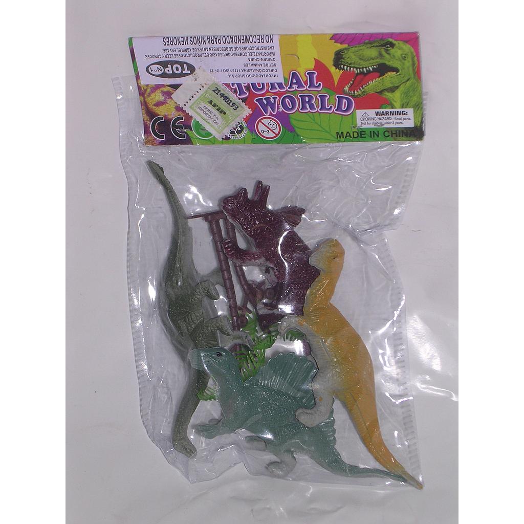 SET DINOSAURIOS BOLSA/ 12 arriba