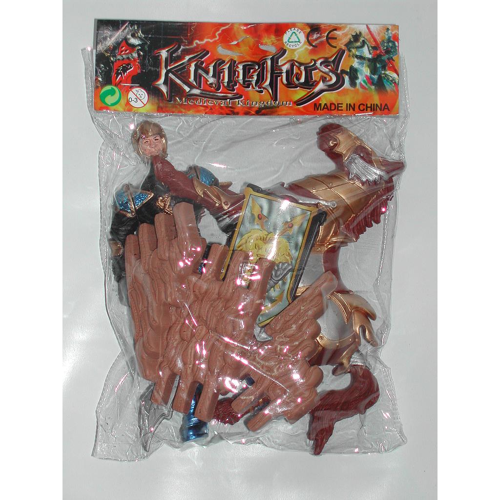 MUñECO CABALLERO BOLSA/26ARRIBA