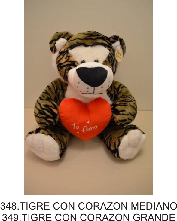 TIGRE CON CORAZON GDE.